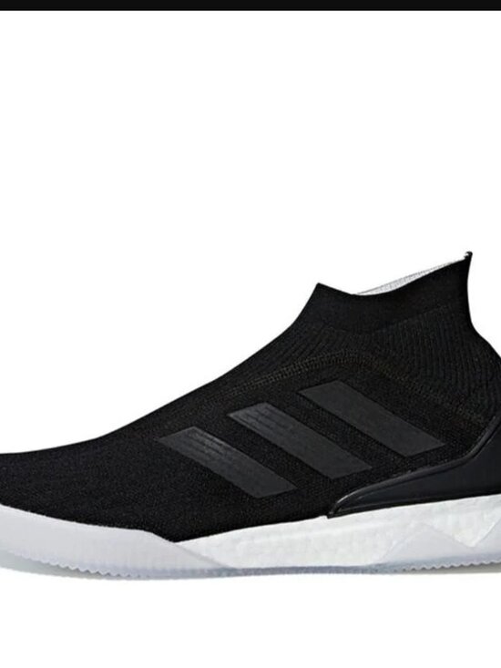 Adidas Predator Tango 18+ TR Black Indoor Soccer AQ0602 Men\'s Size 9 New